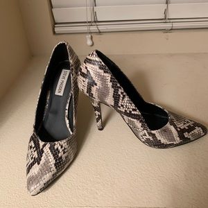 Snake print Steve Madden heels